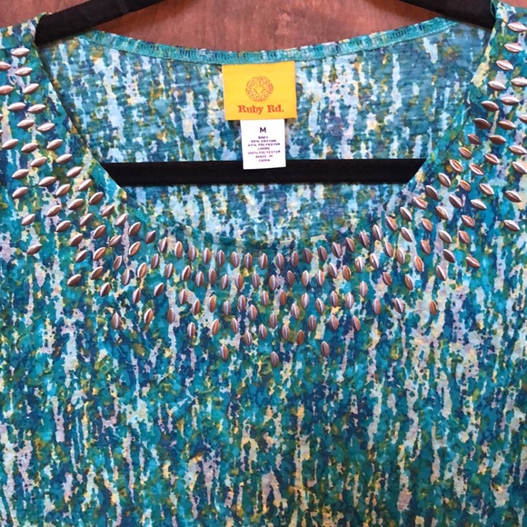 Ruby Rd. Blouse 👚 - Medium - Picture 4 of 9